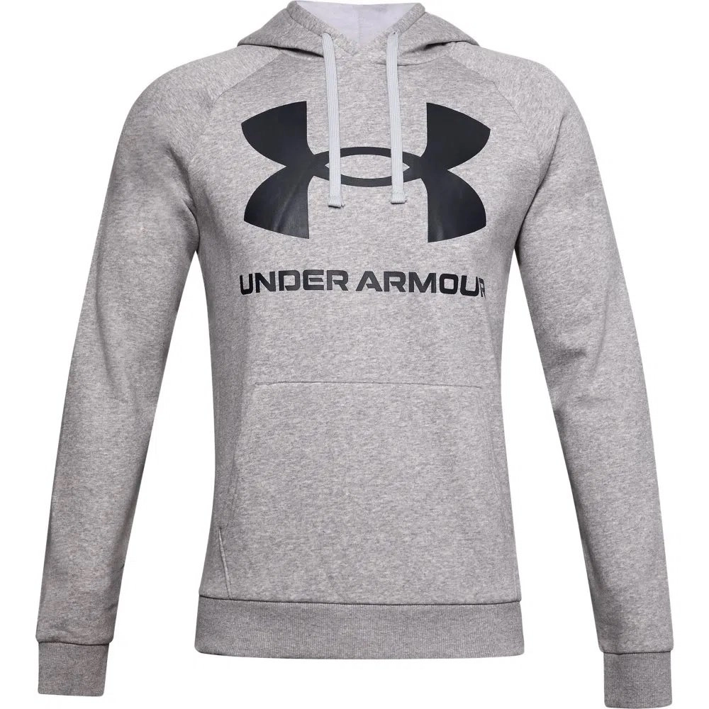 Moletom Under Armour Rival Big - masculino - cinza 
