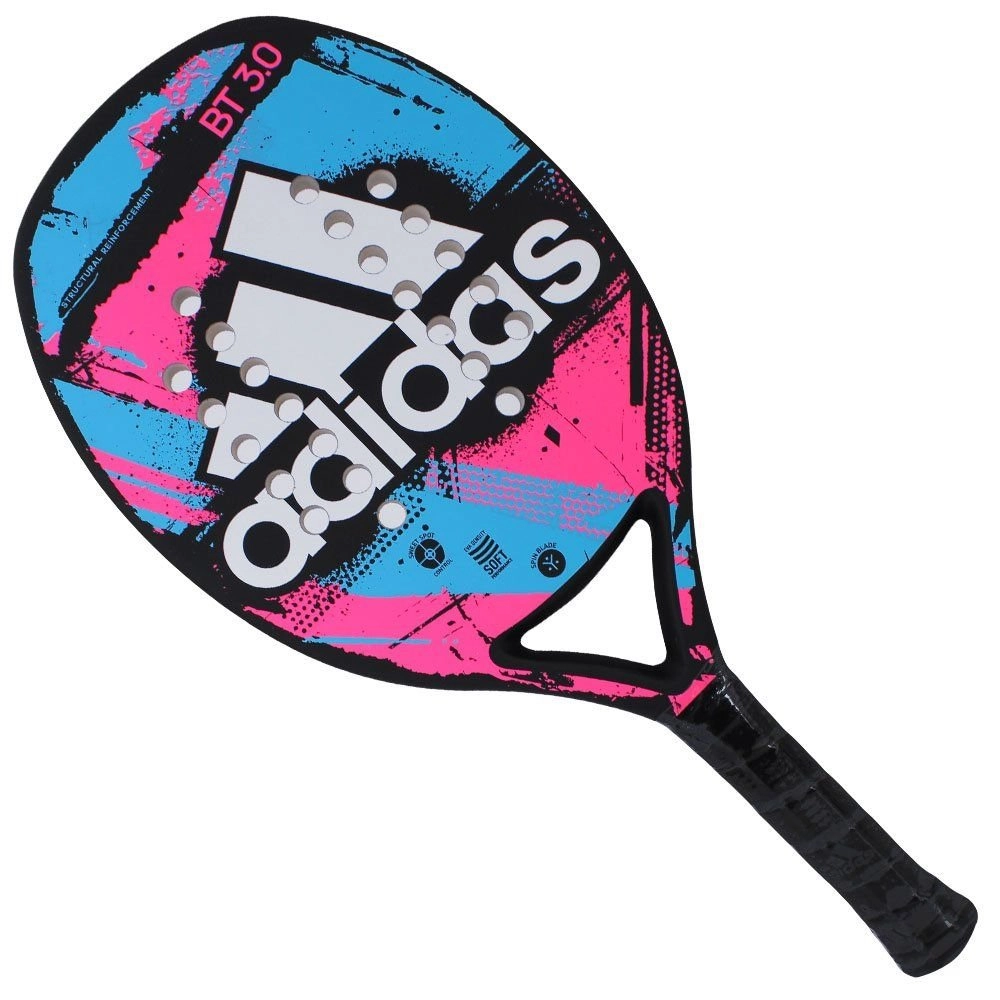 Raquete Adidas Bt 3.0 - unissex - azul e rosa