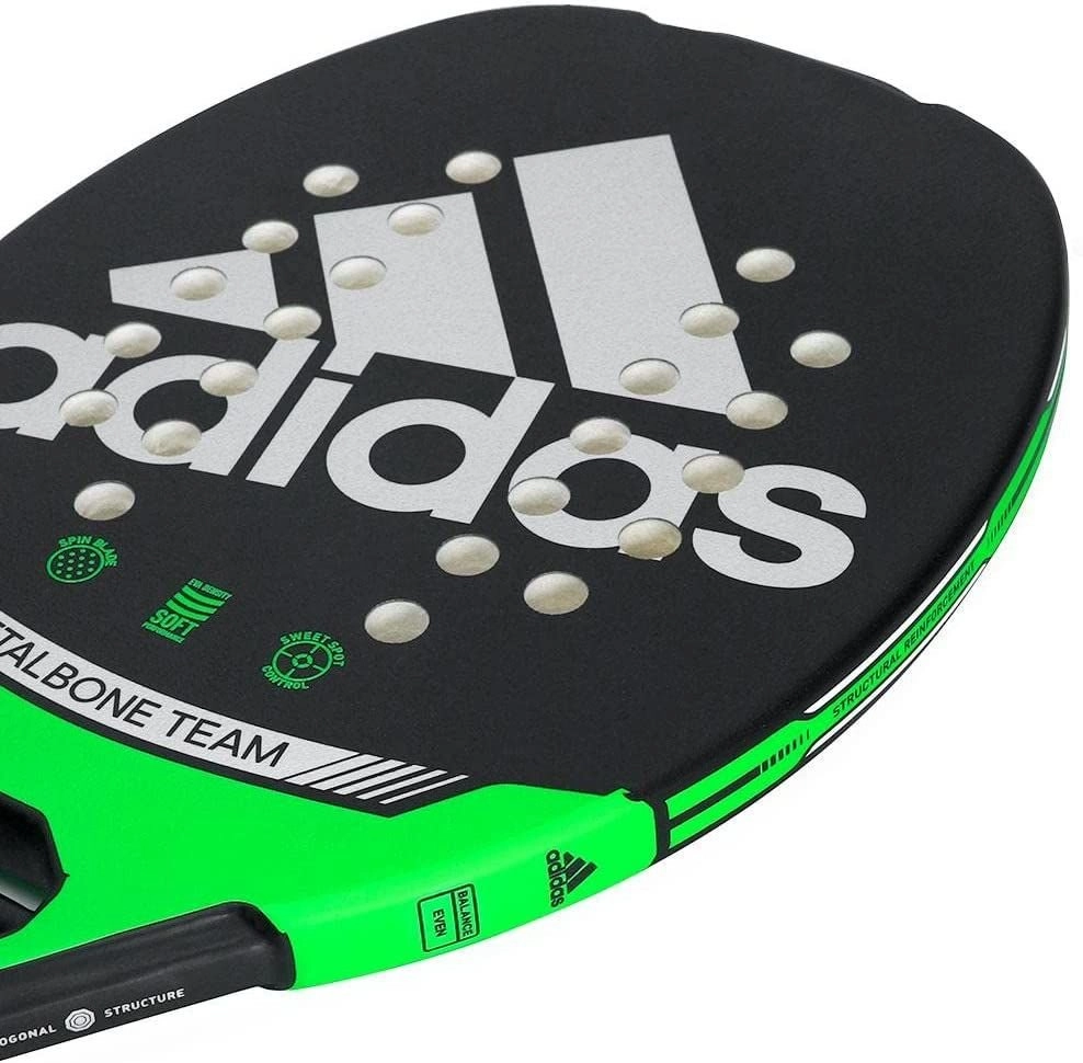 Raquete Adidas Metalbone H24 - unissex - preto e verde