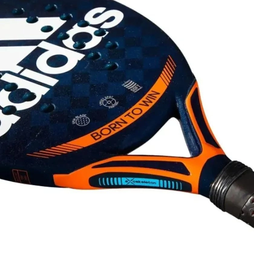 Raquete Beach Tennis Adidas Adipower 3.1 H24 - unissex - azul e laranja