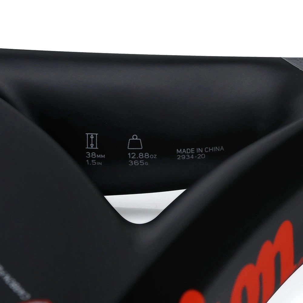 Raquete Paddle Wilson Pro Staff Elite - unissex - preto e vermelho