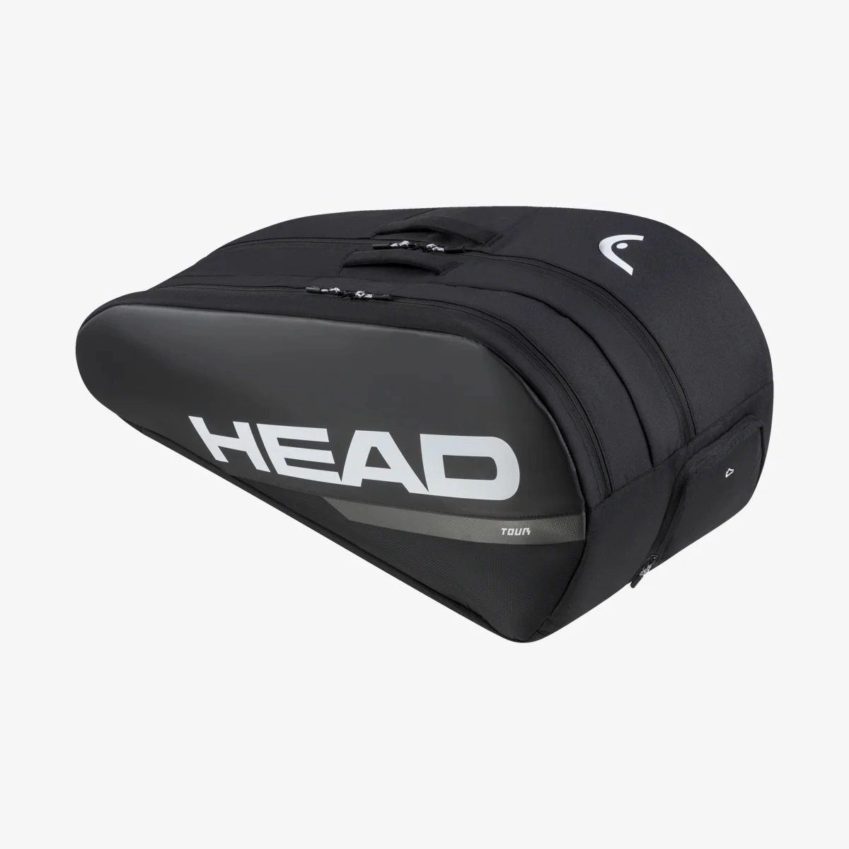 Raqueteira Head Tour - unissex - preto e branco