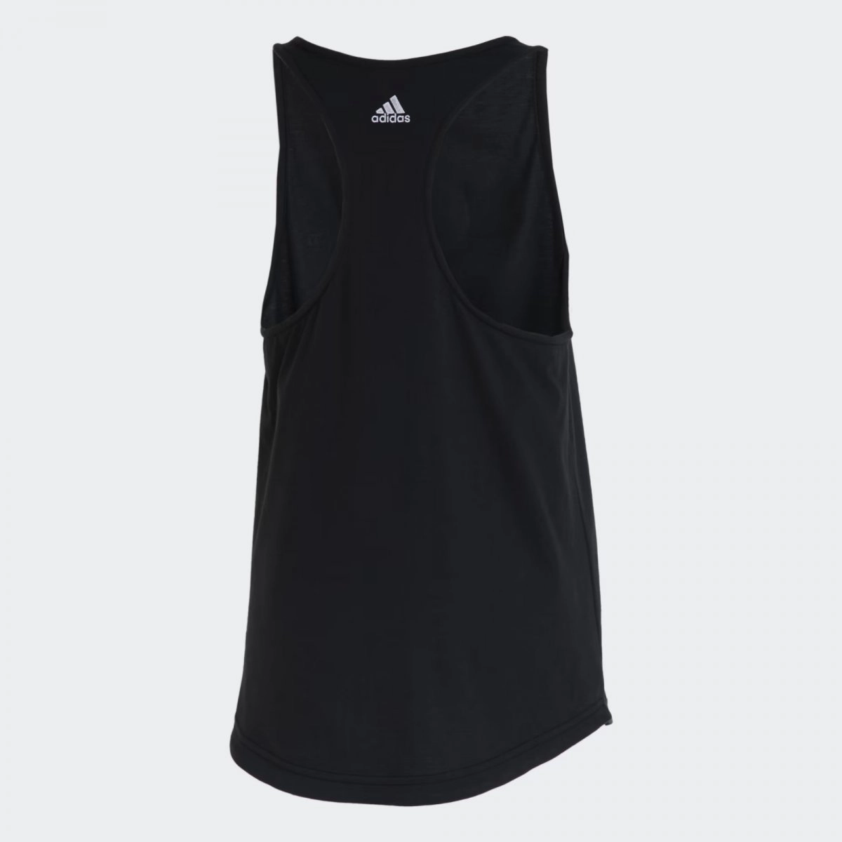 Regata Adidas Logo Linear - feminino - preto e branco