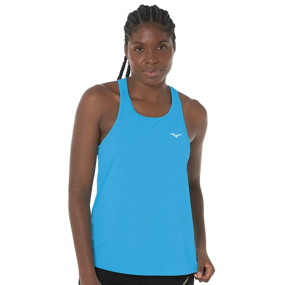 Regata Mizuno Nirvana - feminino - azul claro