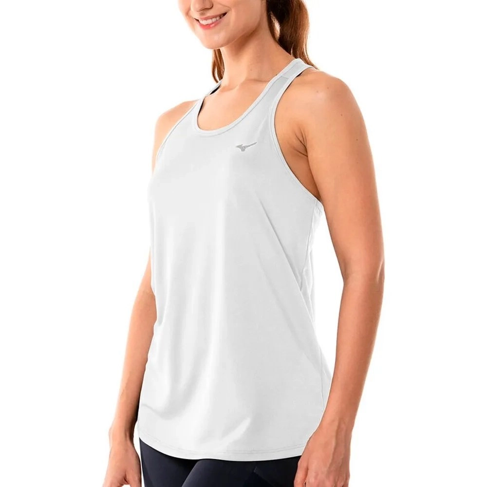 Regata Mizuno Nirvana - feminino - branco