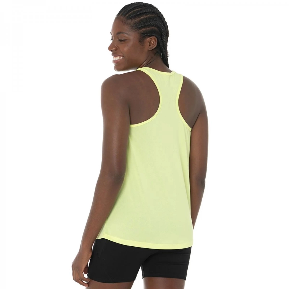 Regata Mizuno Nirvana - feminino - verde limao