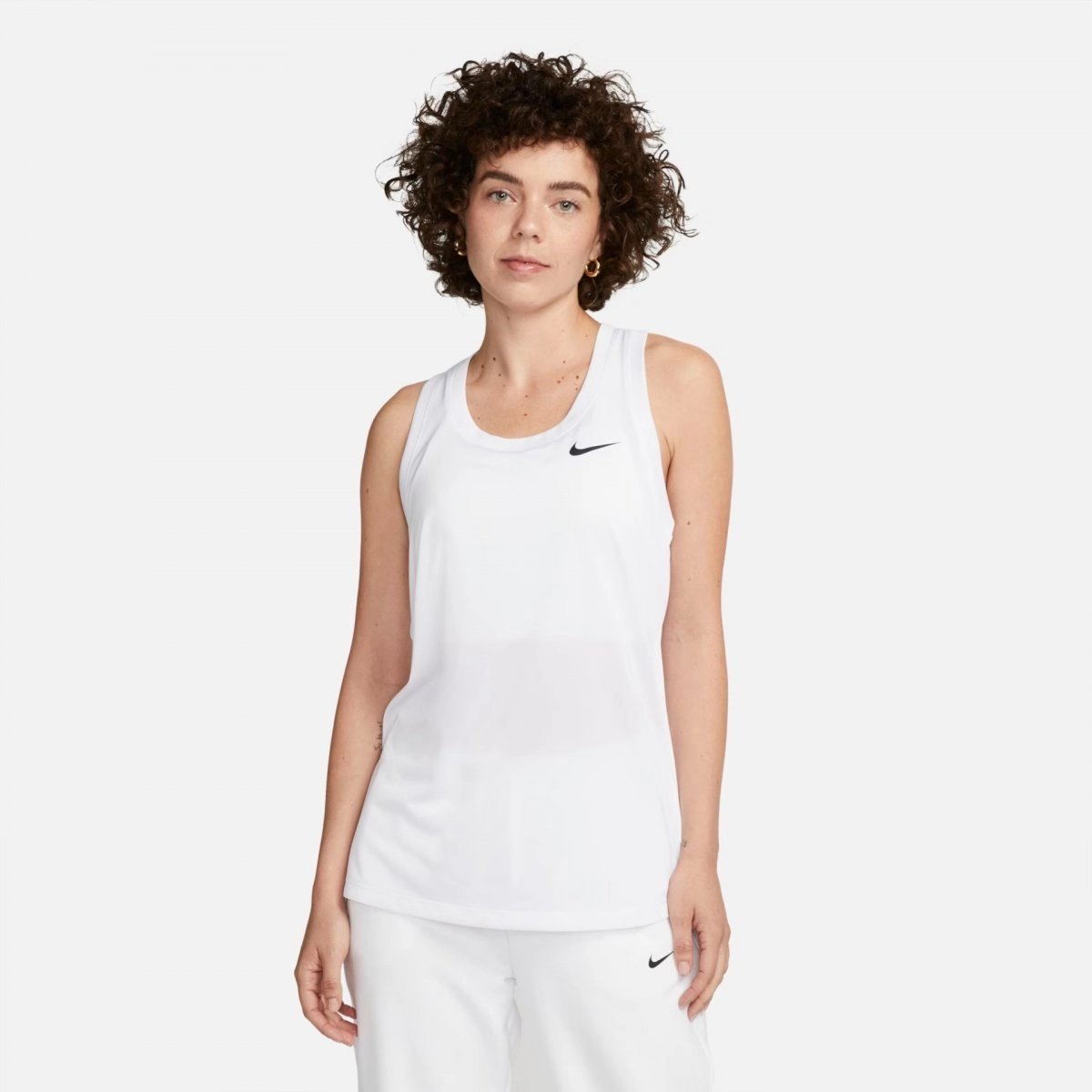 Regata Nike Dri-FIT - feminino - branco