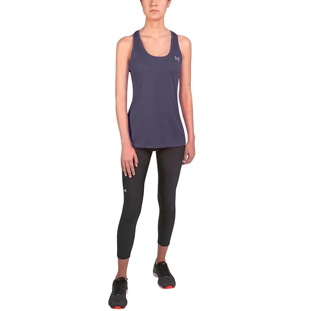 Regata Under Armour Tech Tank - feminino - azul marinho