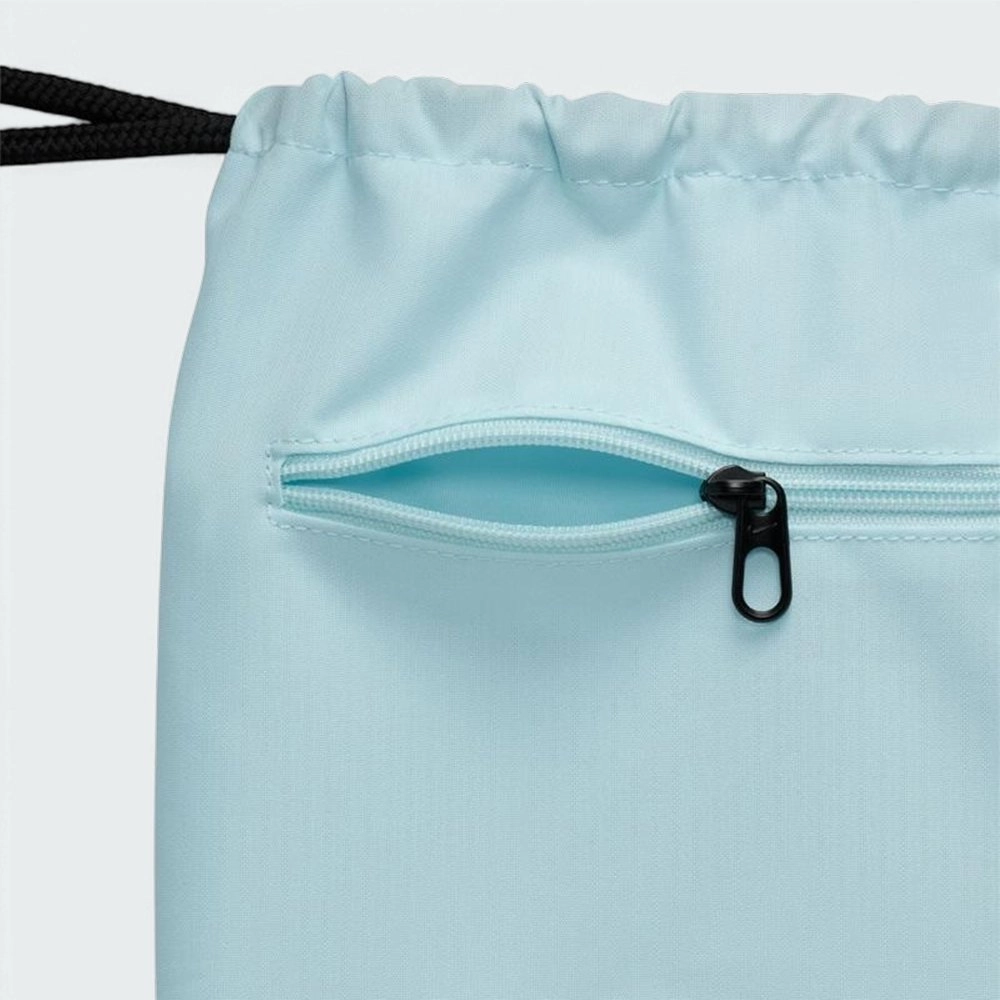 Sacola Nike Brasilia 9.5 Drawstring - unissex - azul celeste e preto