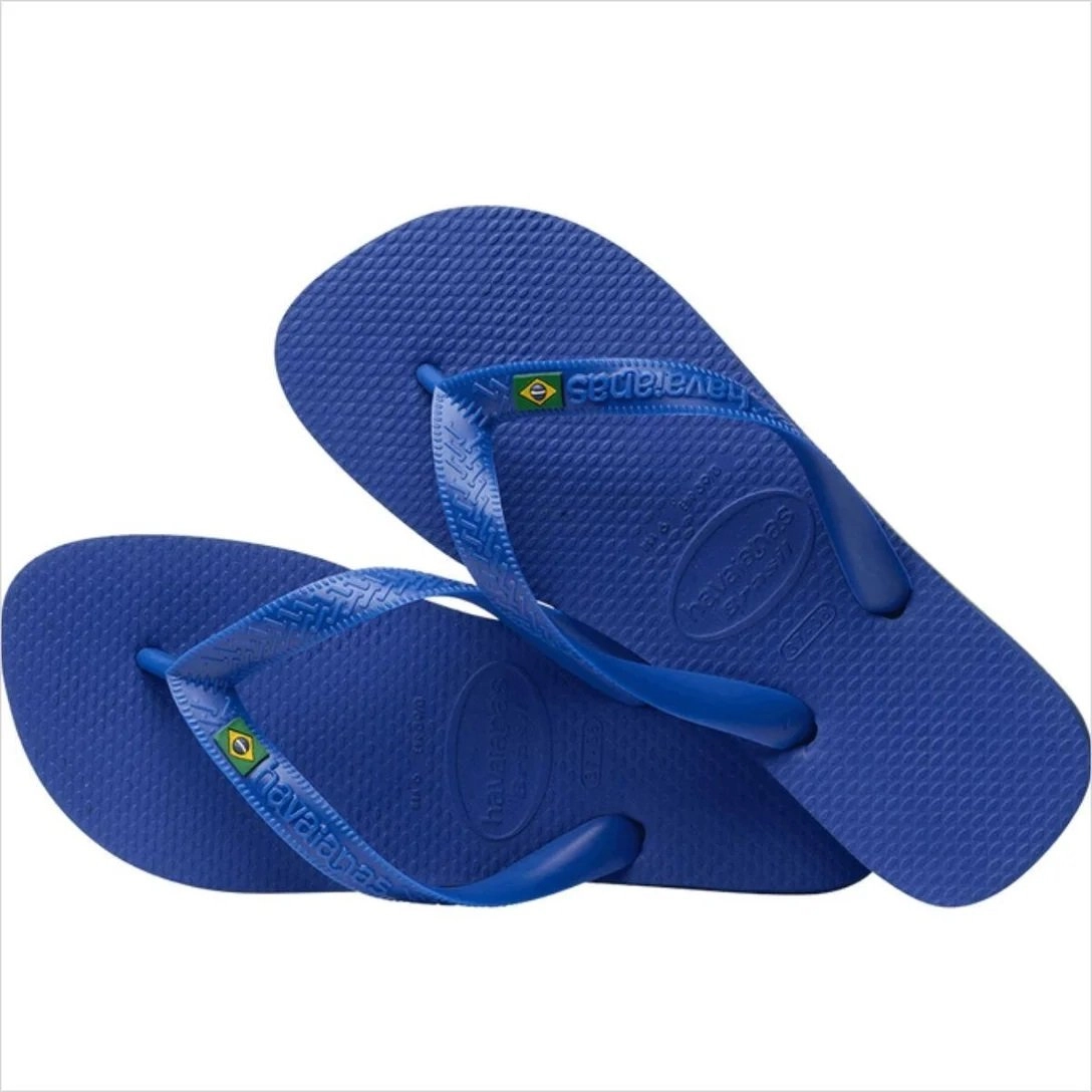Sandalia Havaianas Brasil - unissex - azul