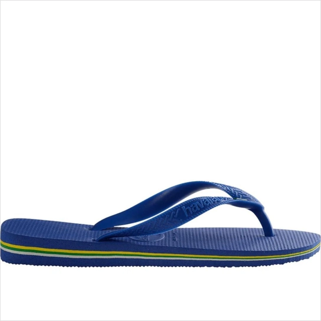 Sandalia Havaianas Brasil - unissex - azul