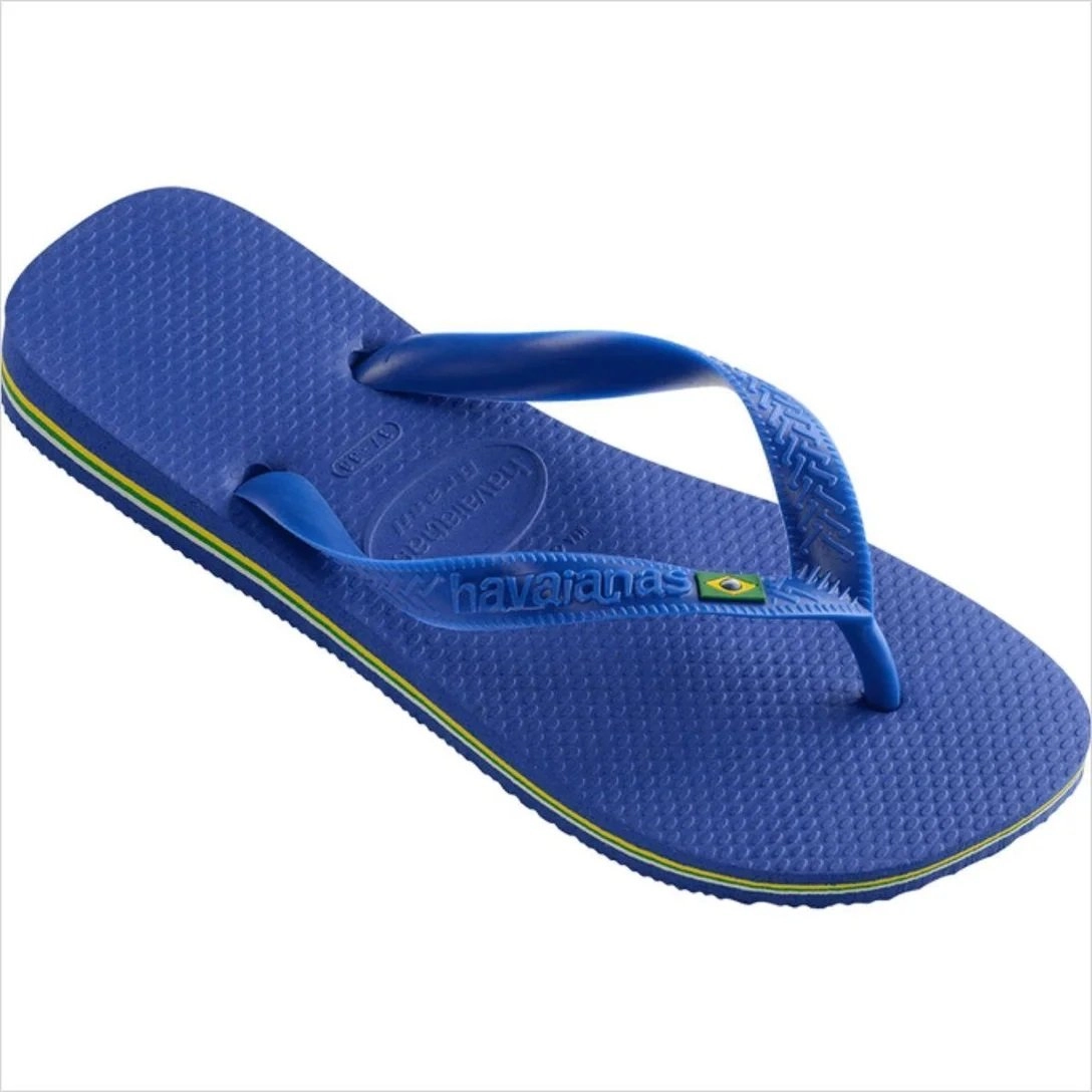 Sandalia Havaianas Brasil - unissex - azul