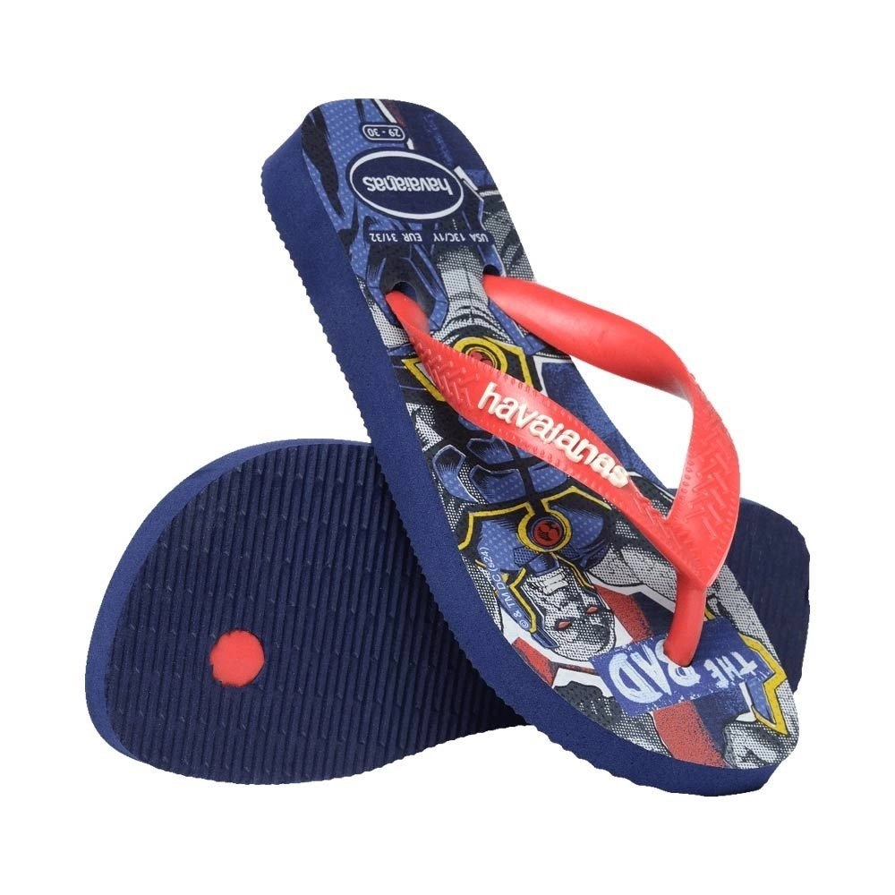 Sandalia Havaianas Kids Hero infantil - unissex - azul marinho