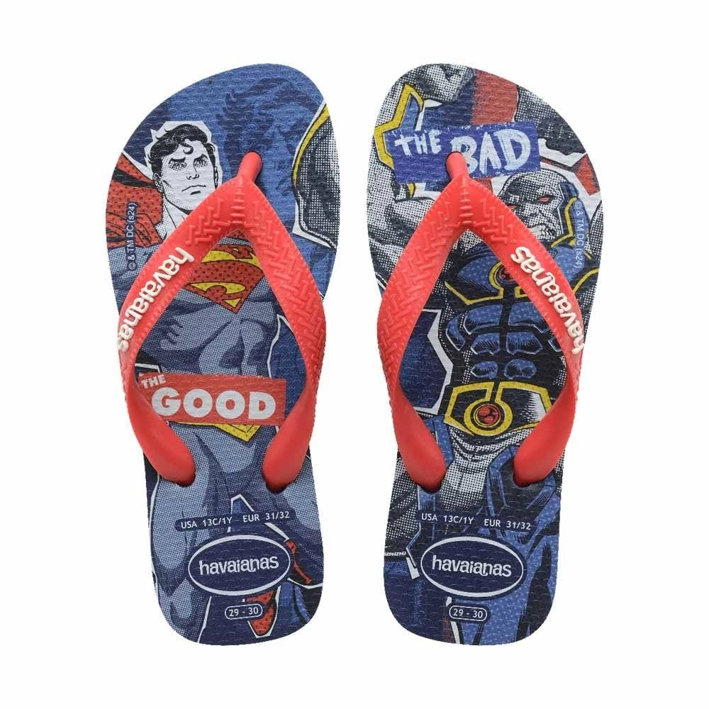 Sandalia Havaianas Kids Hero infantil - unissex - azul marinho