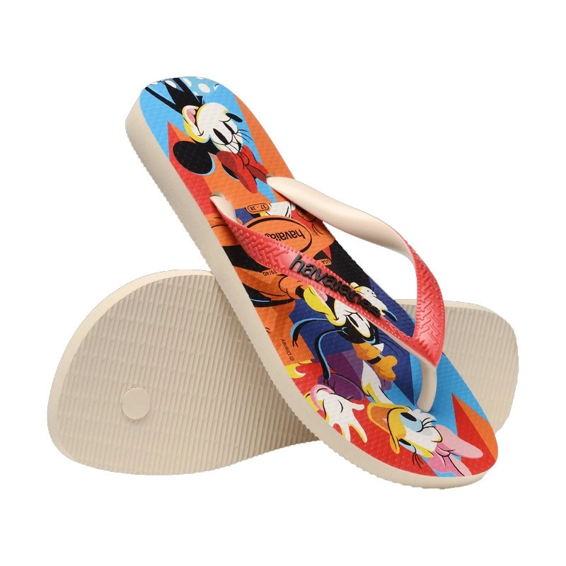 Sandalia Havaianas Stylish Fc - masculino - vermelho e preto