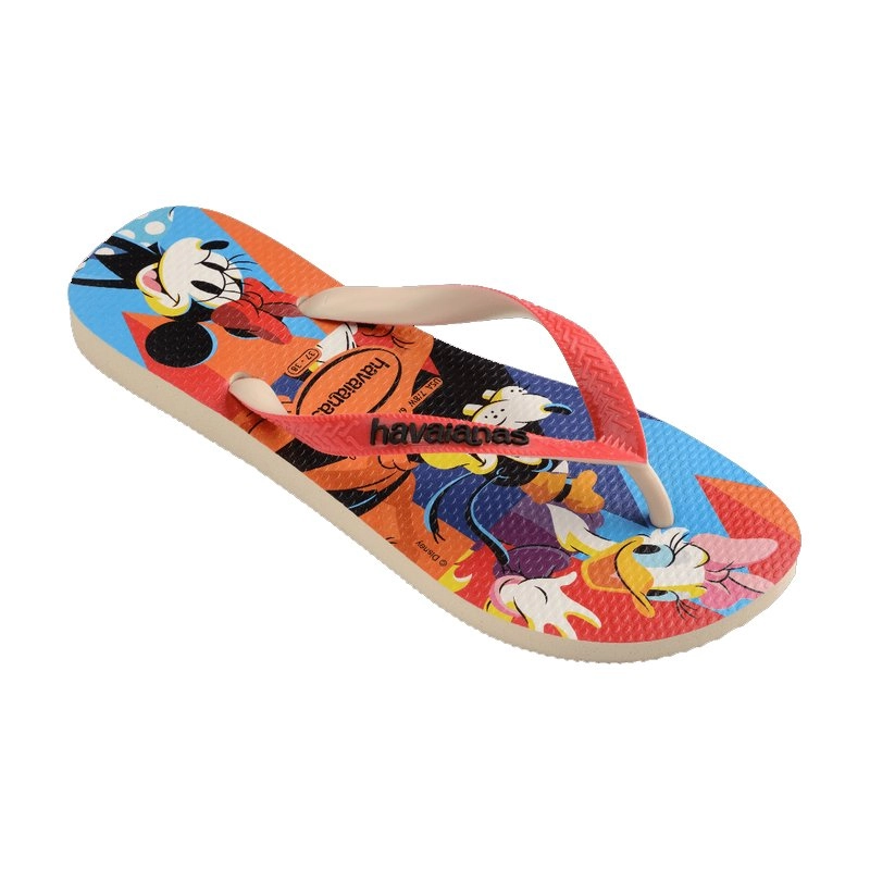 Sandalia Havaianas Stylish Fc - masculino - vermelho e preto
