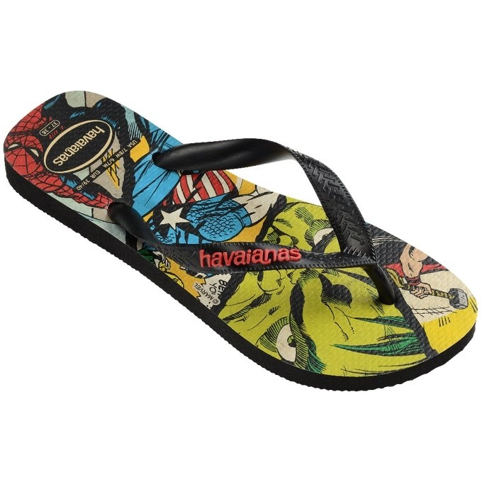 Sandalia Havaianas Top Marvel Clas Gd - unissex - colorido