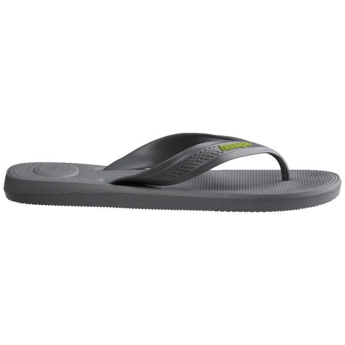 Sandalias Havaianas Top Max Comfort - unissex - cinza e verde
