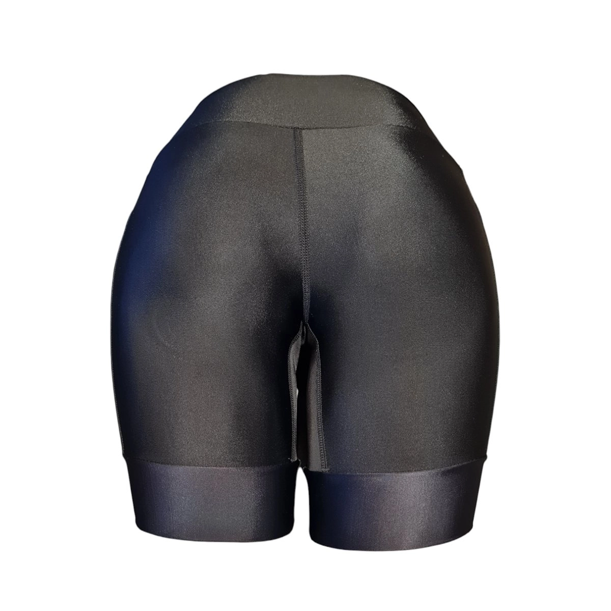 Short Ciacool - feminino - preto e azul claro
