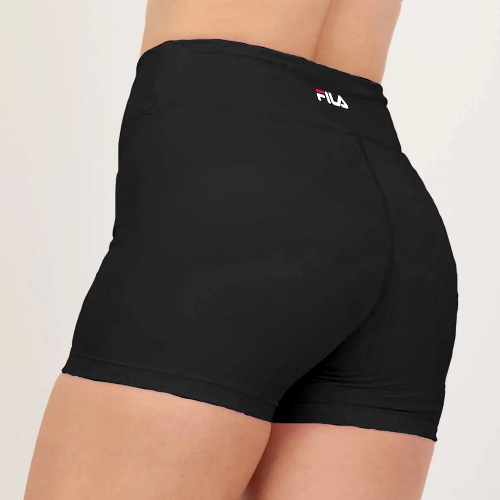 Short Fila Flat Life - feminino - preto