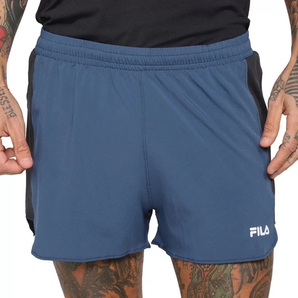 Short Fila Performance Curve 3 Ii - masculino - azul marinho e preto