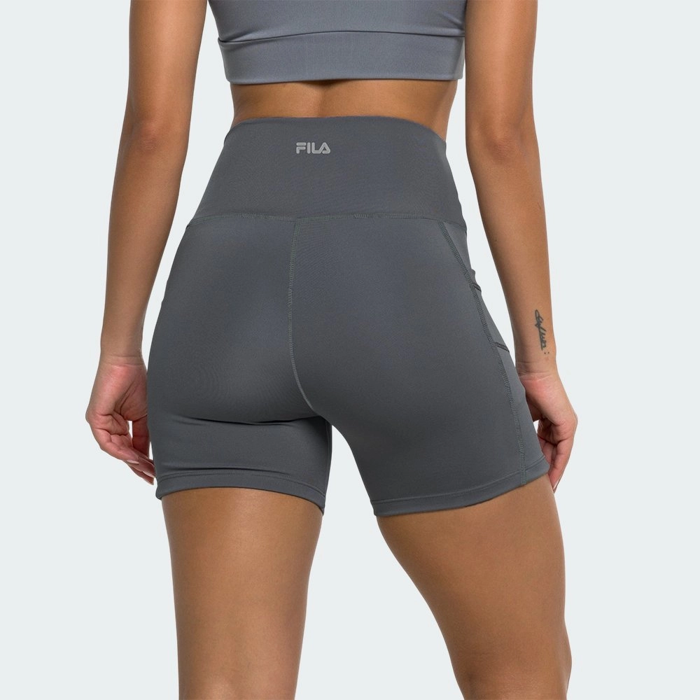 Short Fila Pocket Life - feminino - chumbo