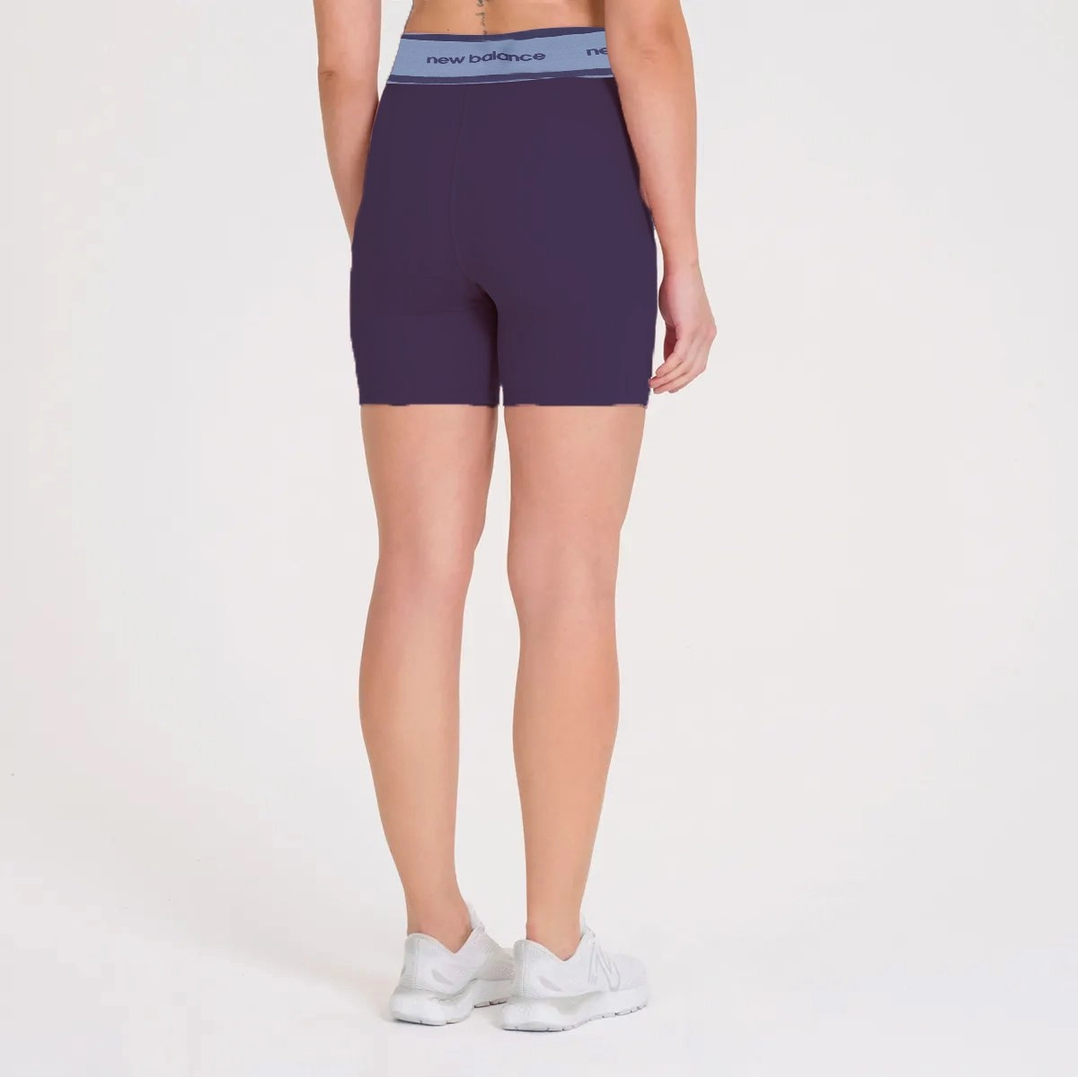 Short New Balance Essentials - feminino - roxo