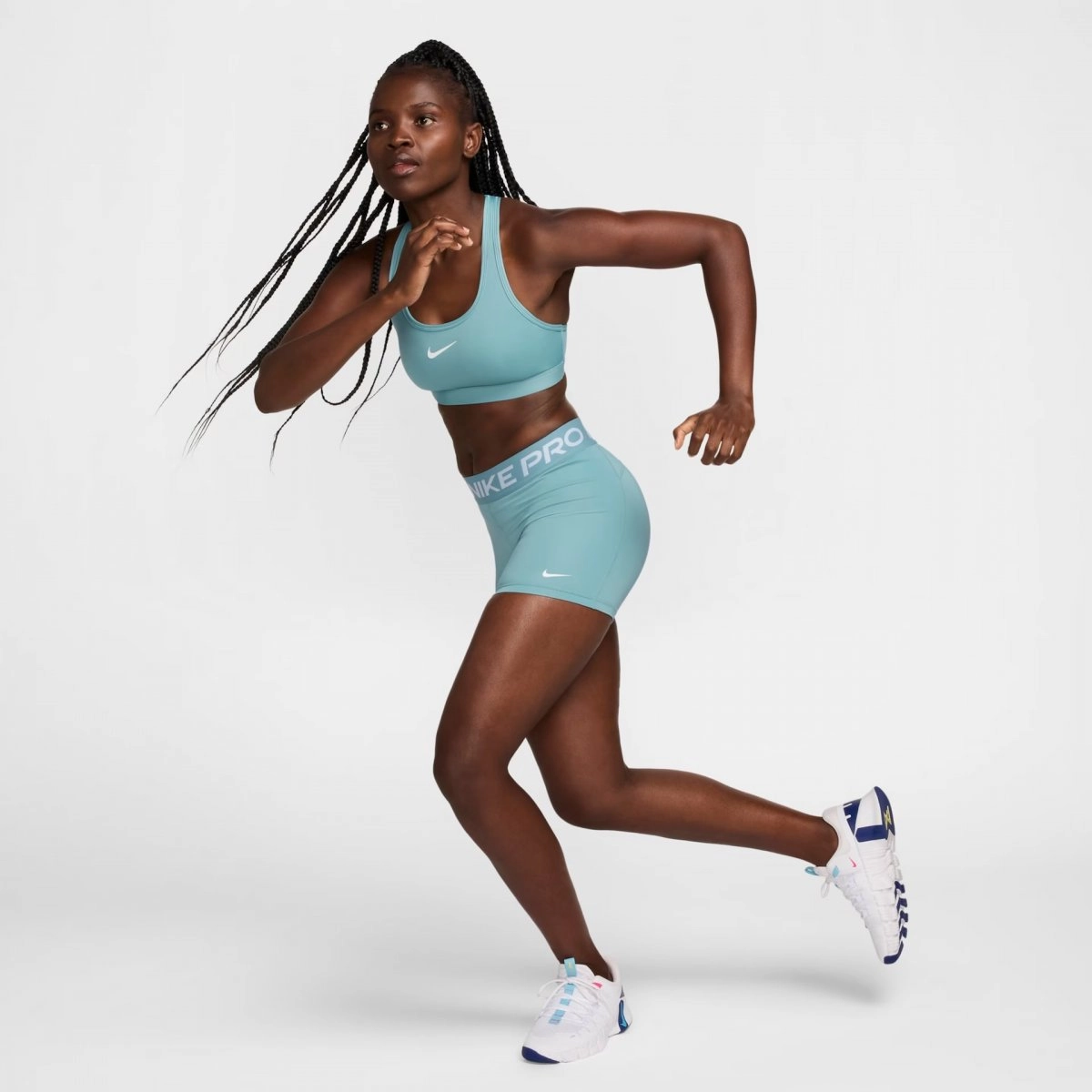 Short Nike Pro 365 - feminino - azul