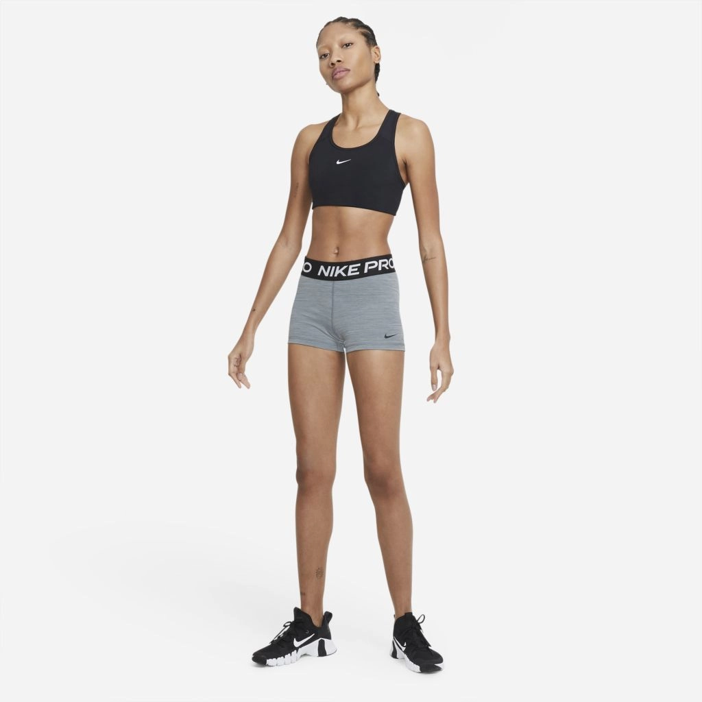 Short Nike Pro 365 - feminino - cinza mescla