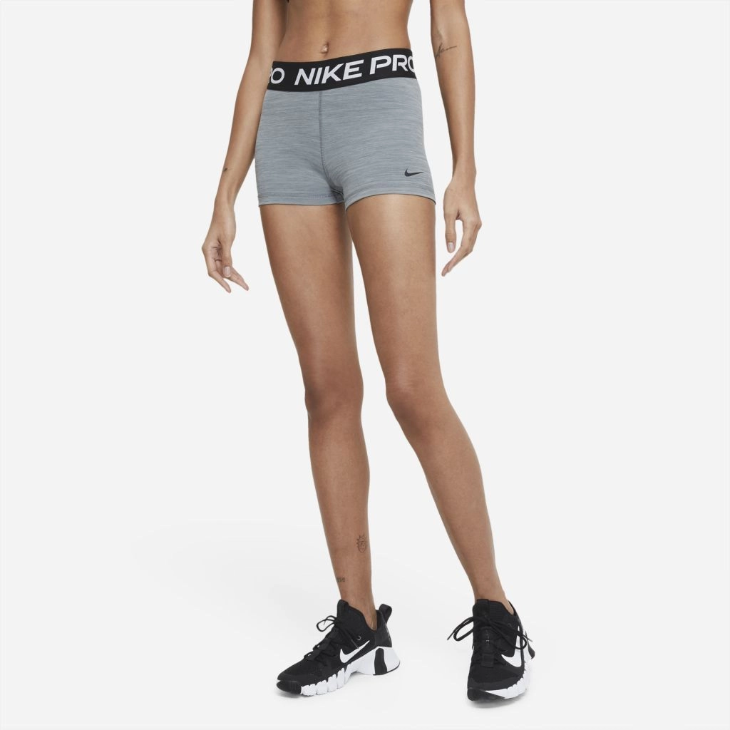 Short Nike Pro 365 - feminino - cinza mescla
