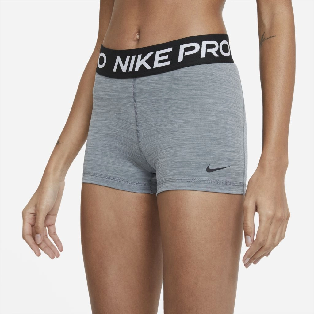 Short Nike Pro 365 - feminino - cinza mescla