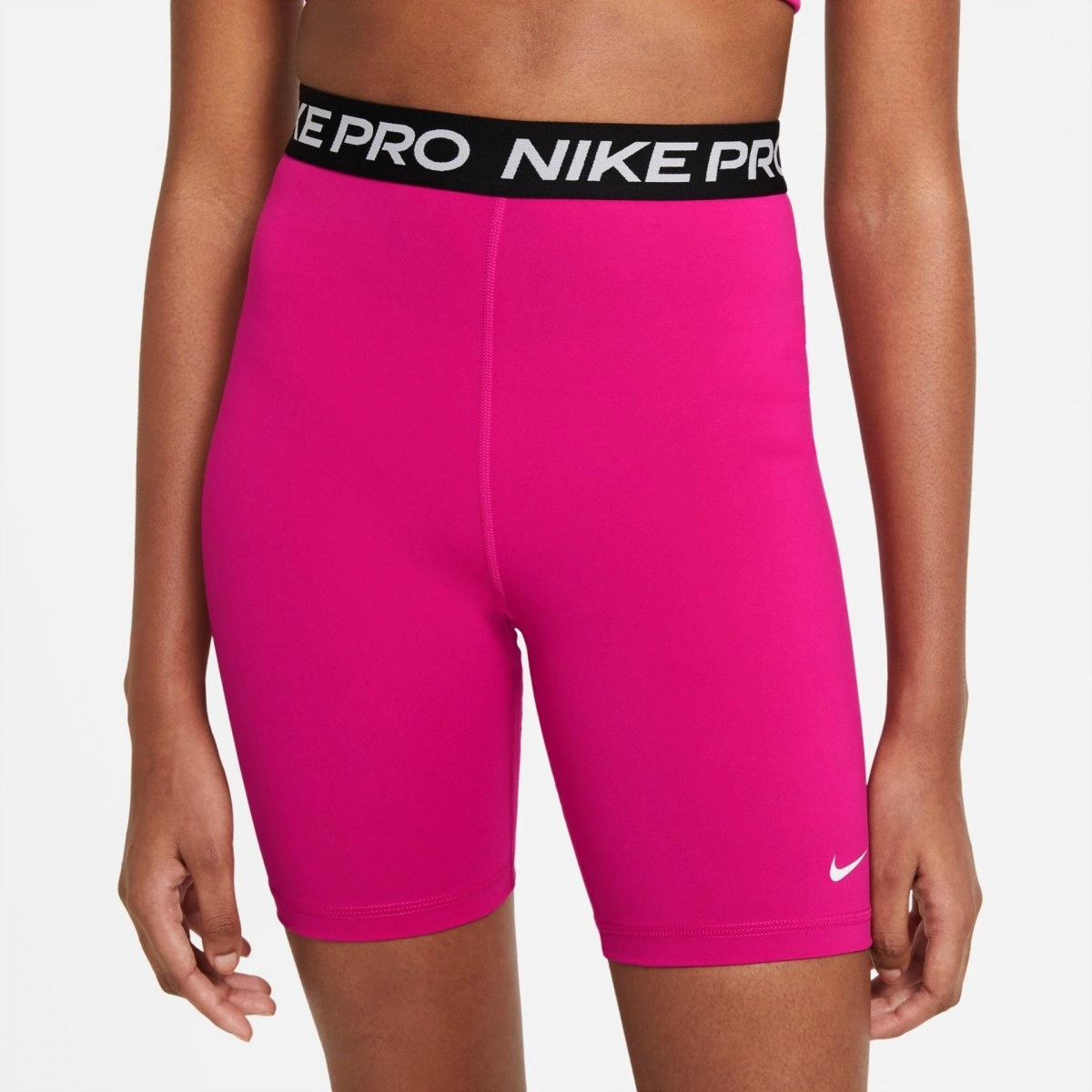 Short Nike Pro 365 - feminino - rosa e preto