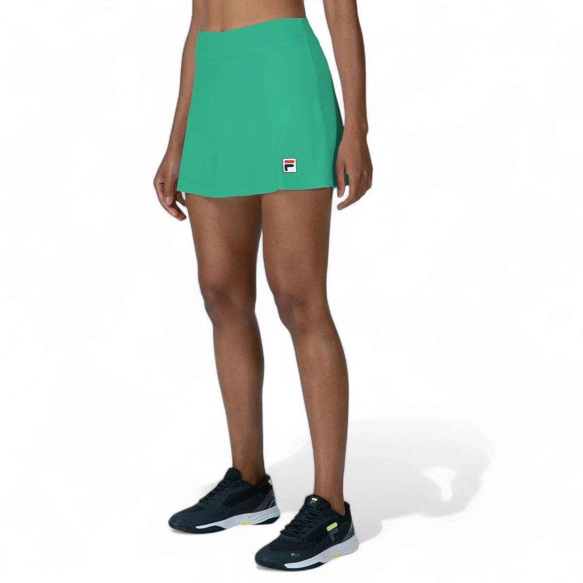 Short Saia Fila Tennis Basic - feminino - verde claro