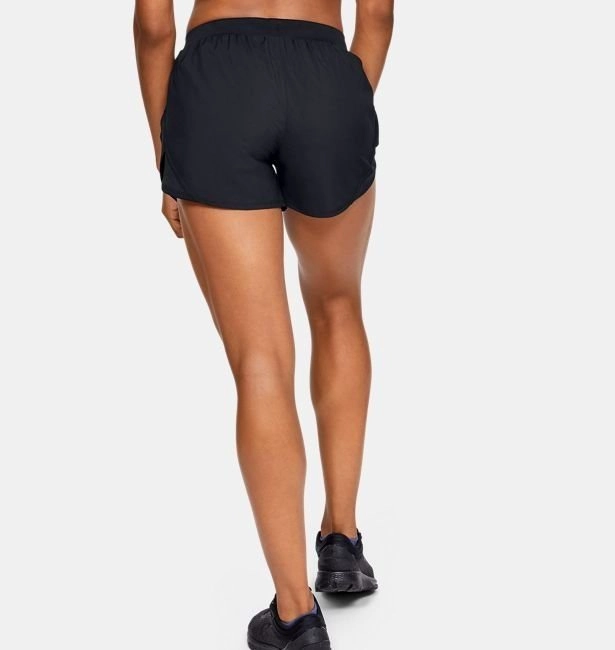 Short Under Armour Fly By Elite 3 - feminino - preto 
