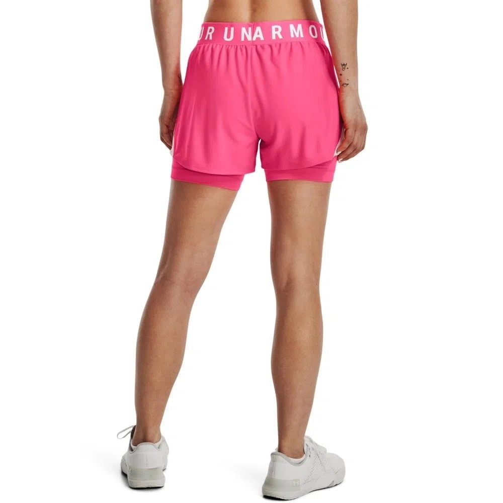 Short Under Armour Play Up 5in - feminino - preto