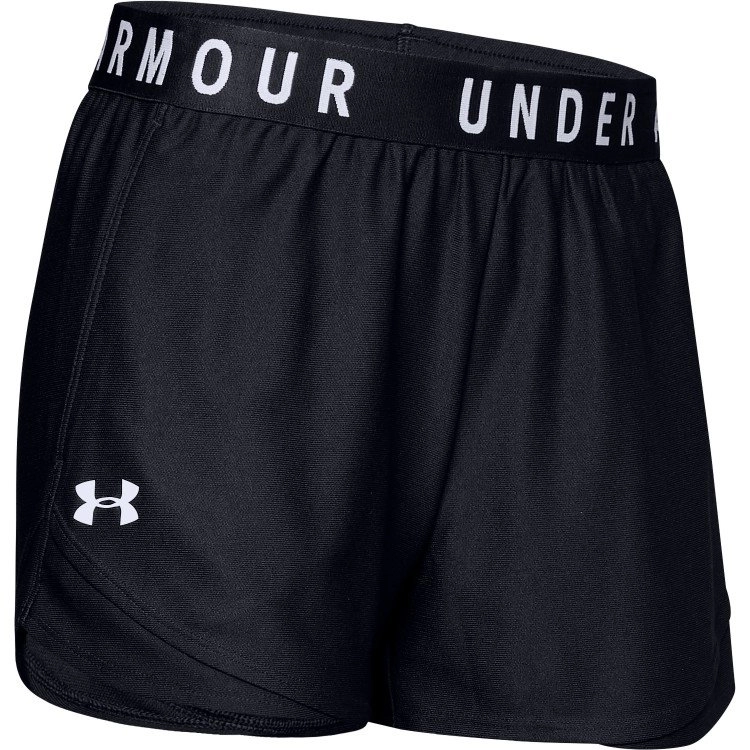 Short Under Armour Ua Play 3.0 - feminino - azul e branco 