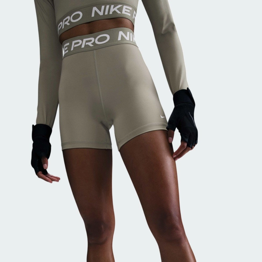 Shorts Nike Pro Sculpt - feminino - preto e branco