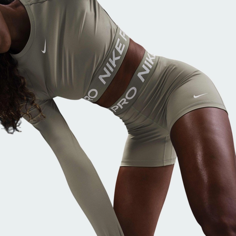 Shorts Nike Pro Sculpt - feminino - preto e branco