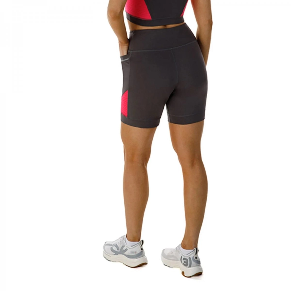 Shorts Vestem Com Recortes Rush - feminino - rosa