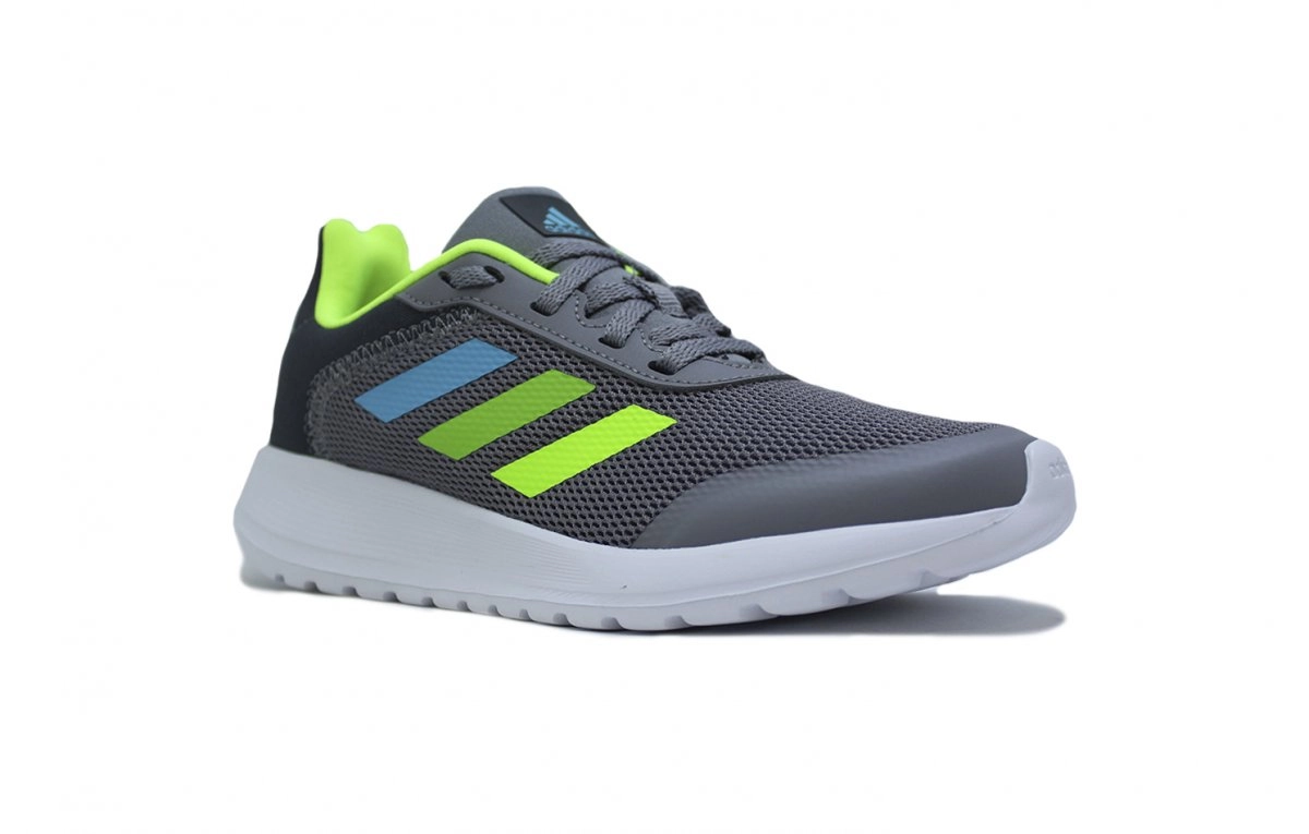 Tênis adidas Tensaur Run K infantil - masculino - preto e branco