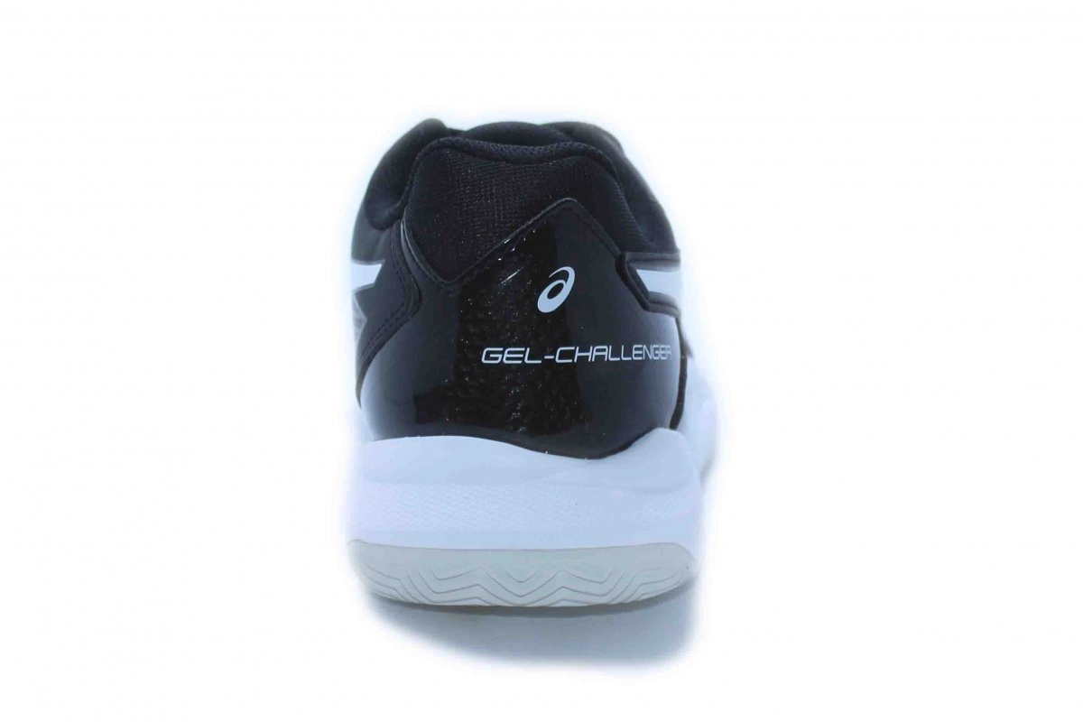 Tenis Asics Gel-Dedicate 8 Clay - masculino - preto e branco