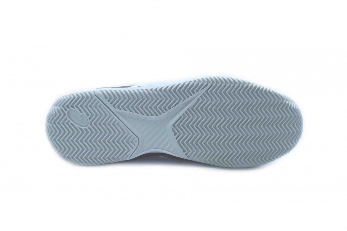 Tenis Asics Gel-Dedicate 8 Clay - masculino - preto e branco