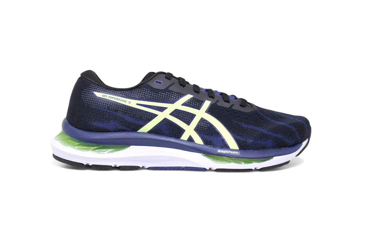 Tenis Asics Gel Kayano 30 - feminino - azul marinho e rosa