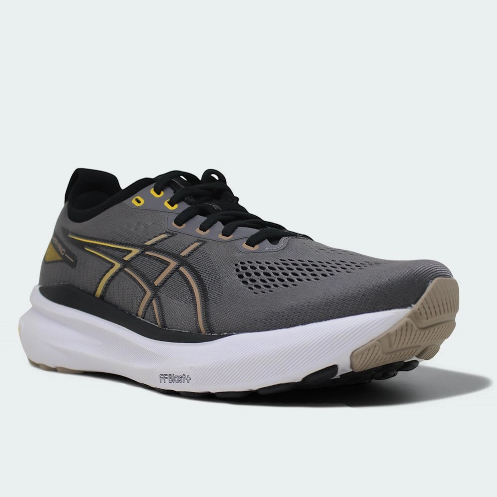 Tenis Asics Gel Kayano 31 Lite-Show - masculino - preto e azul claro