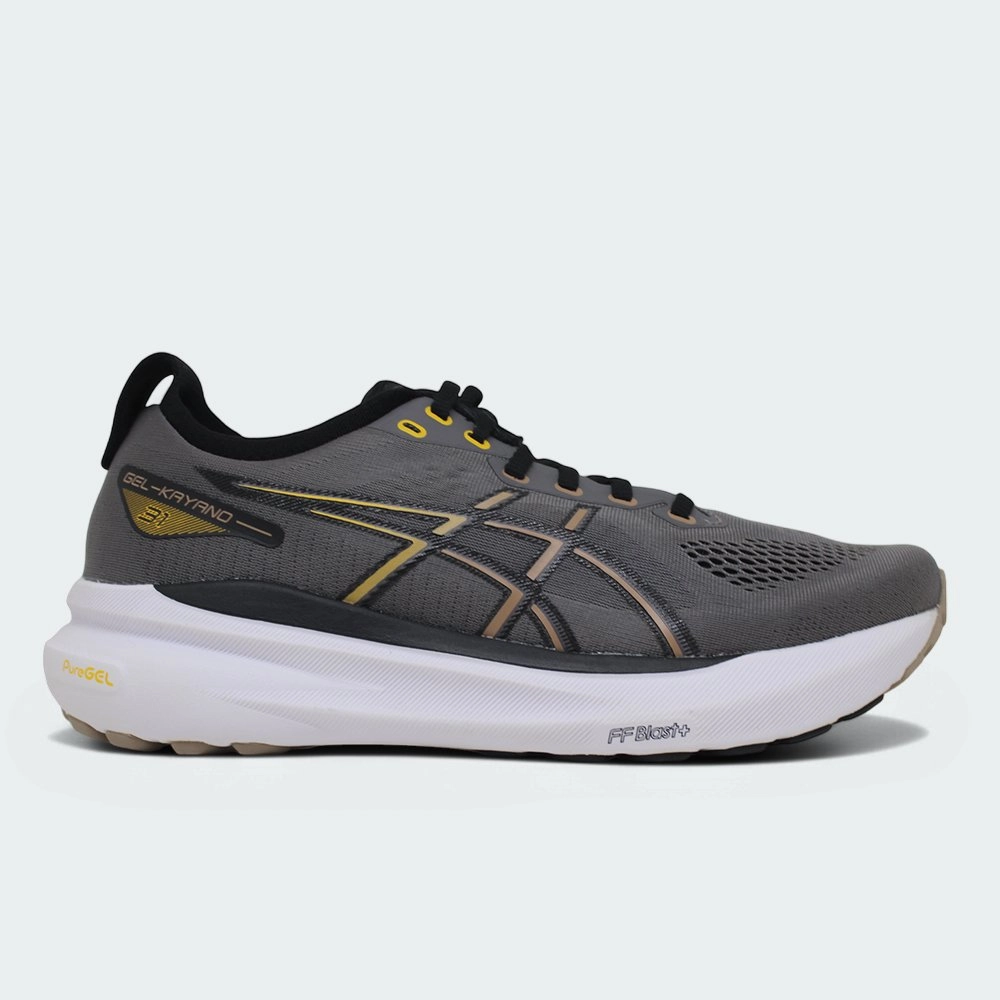 Tenis Asics Gel Kayano 31 Lite-Show - masculino - preto e azul claro