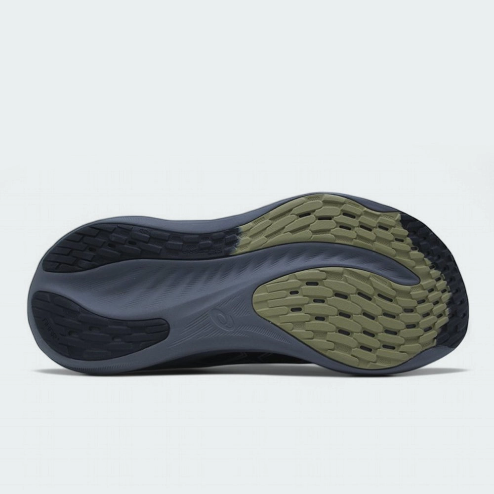 Tenis Asics Gel Nimbus 27 - feminino - cinza e verde