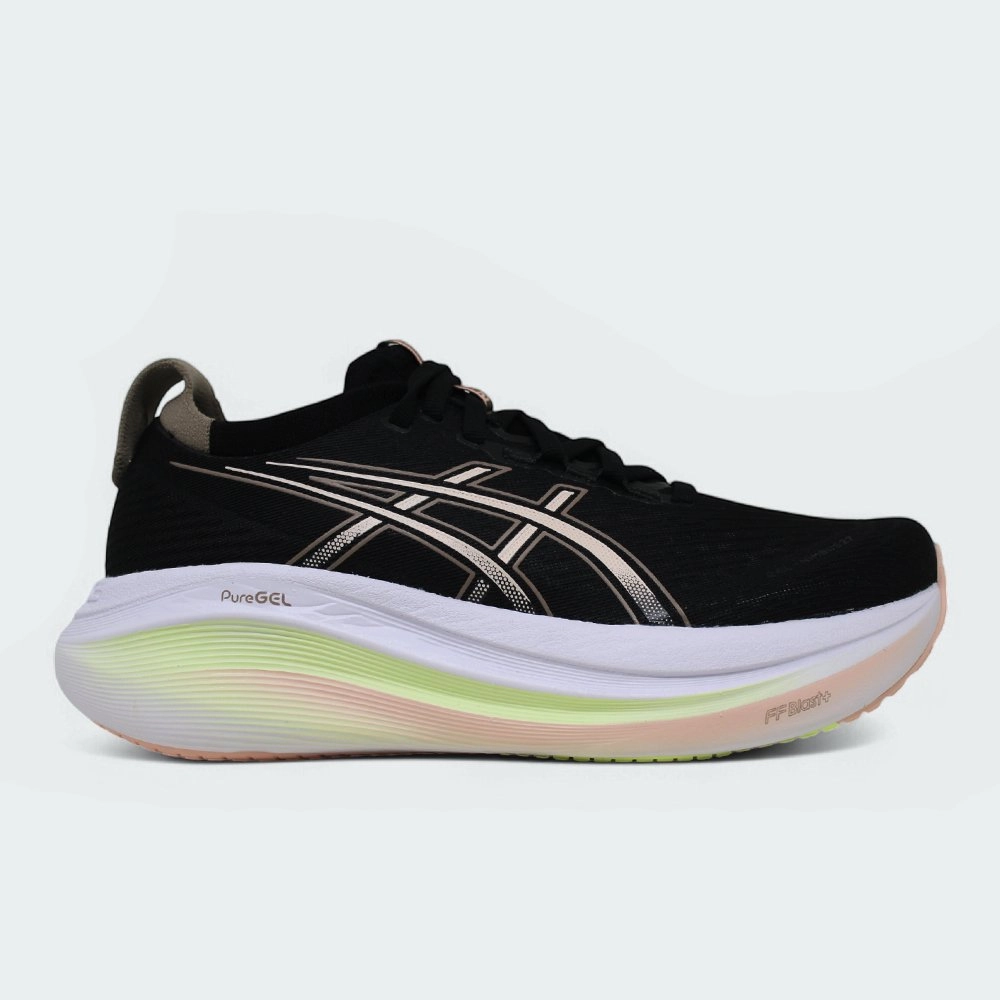 Tenis Asics Gel Nimbus 27 - masculino - azul e branco