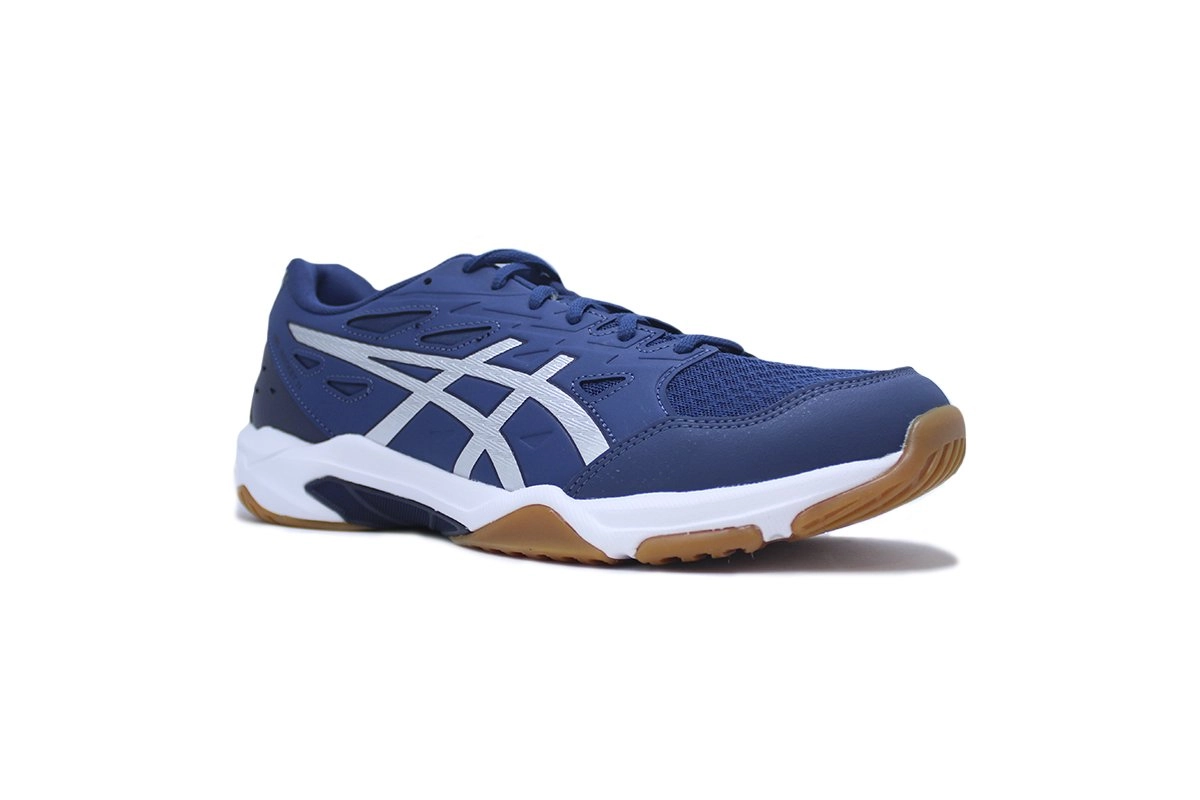 Tenis Asics Gel Rocket 11 - masculino - preto e branco
