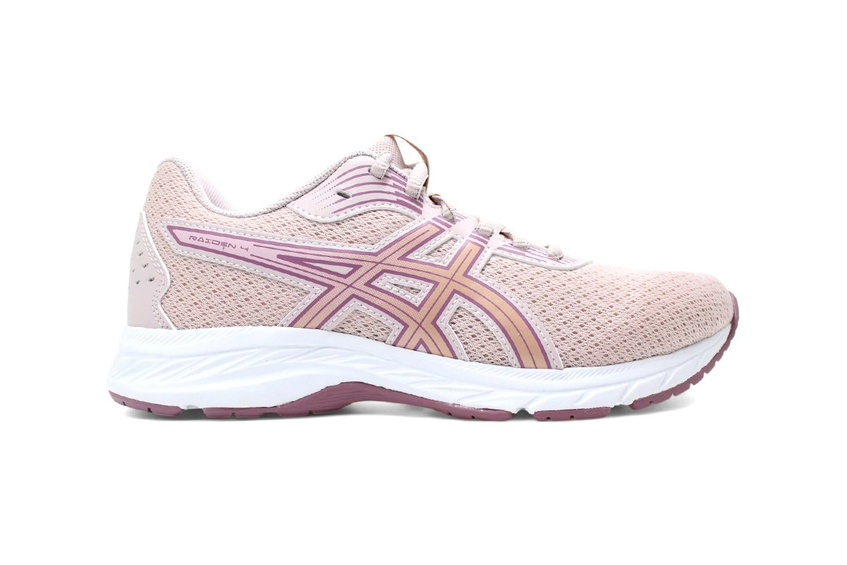 Tenis Asics Raiden 4 - masculino - preto e rosa