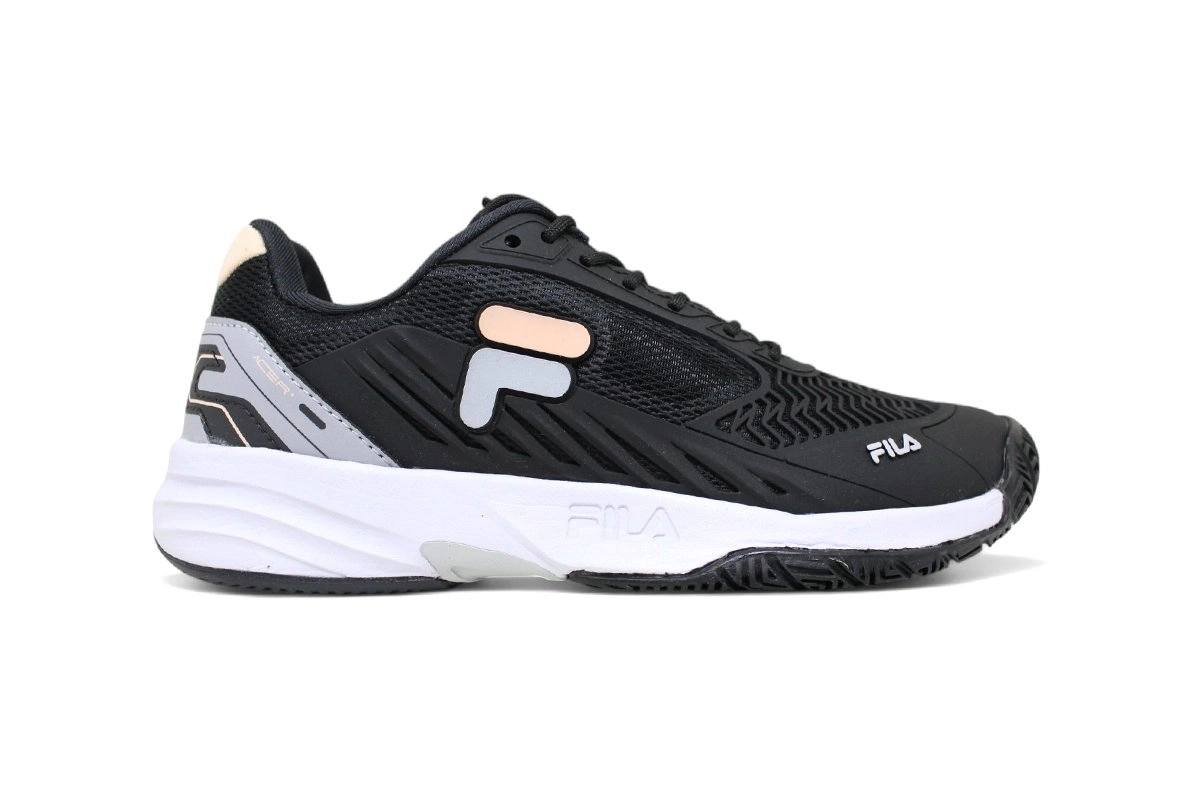 Tenis Fila Arcade Low - feminino - preto e branco